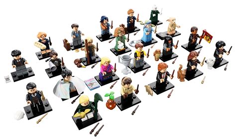 harry potter minifigure box distribution|harry potter lego collection.